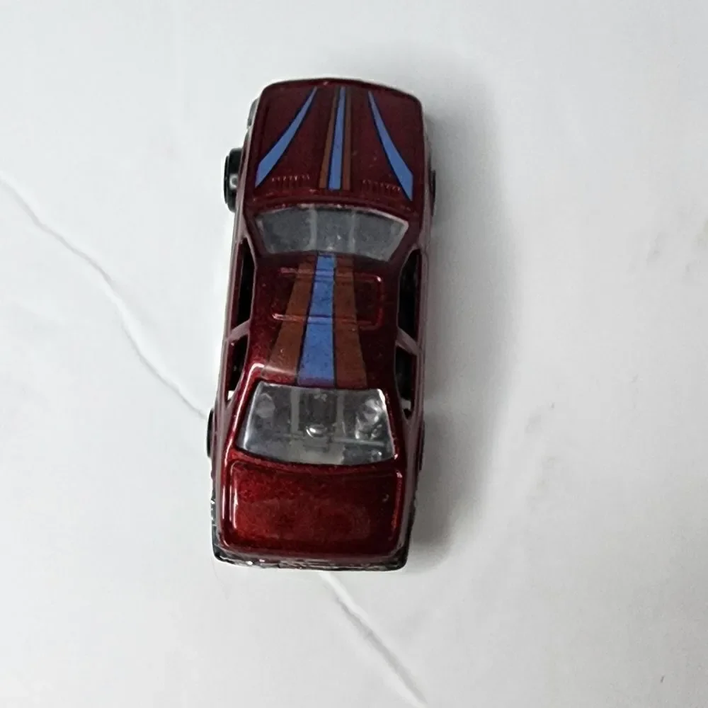 Vintage Summer Marz Karz Maroon Dark Red 8901 Die Cast Toy Car Vehicle